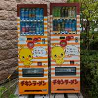 カップヌードルミュージアム、売店、展示品、安藤百福さんの色紙や私物の展示コーナー