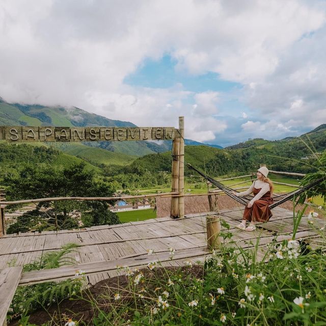 Sapan See View ที่พักบ้านสะปัน อ.บ่อเกลือ จ.น่าน 