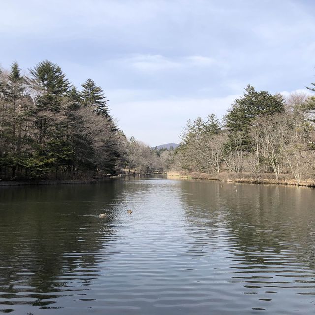 Kumoba Pond in Karuizawa