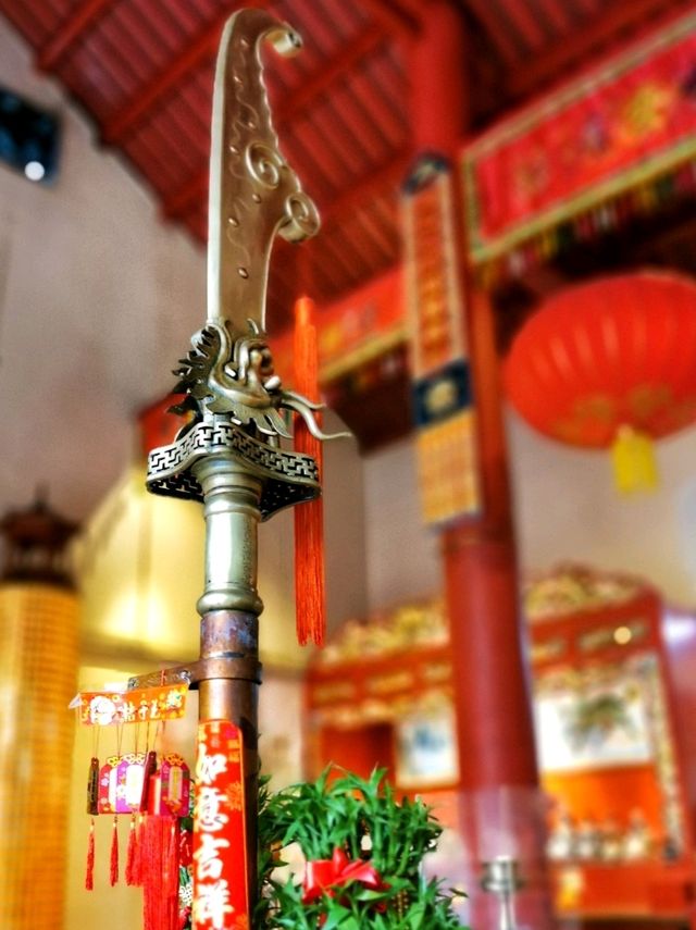 An old temple in KL city center.