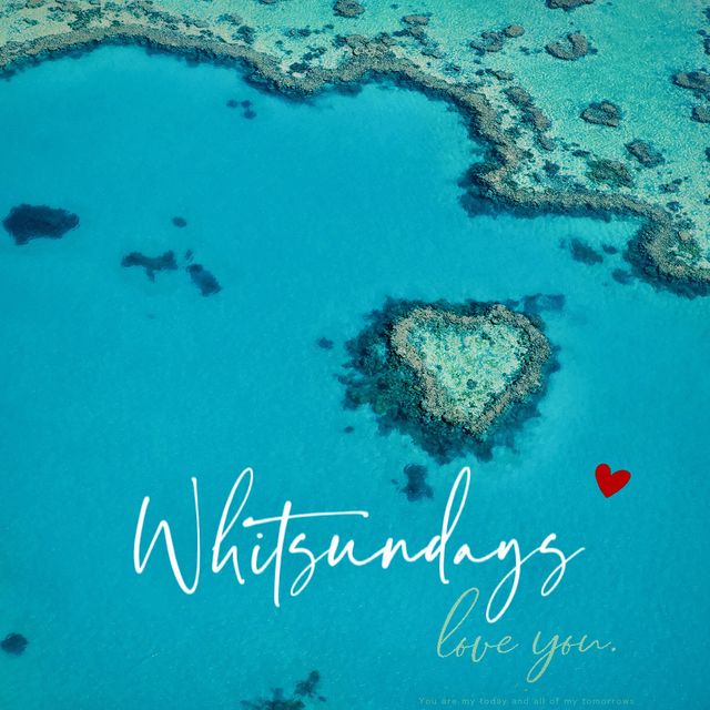 💙 Whitsunday Islands and Heart Reef Scenic Flight