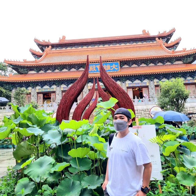 The Amaing Ten Thousand Buddhas Monastery in Ngong Ping