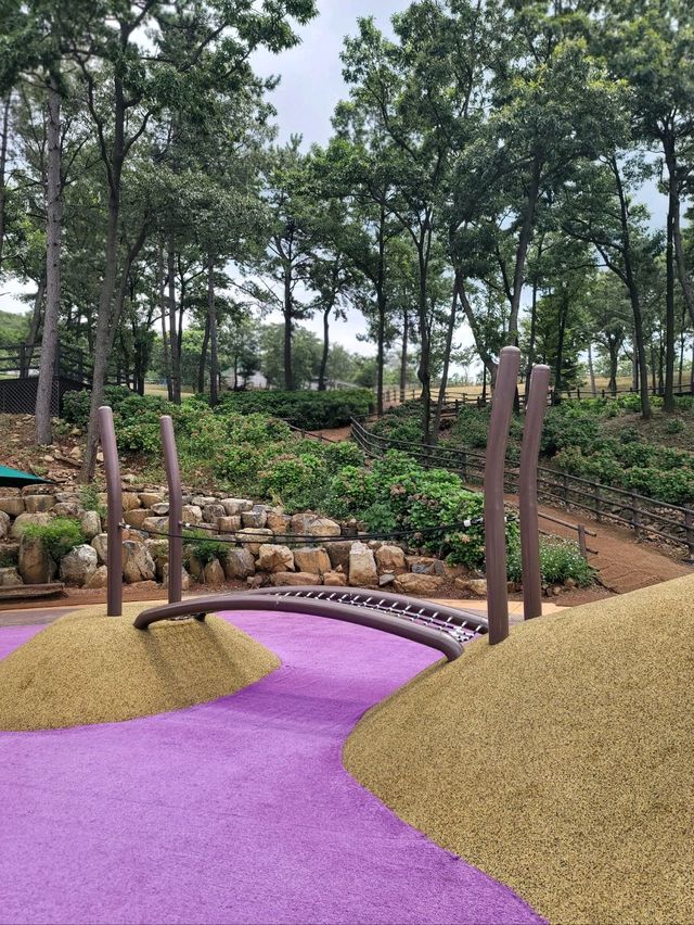 거제 숲소리공원속 시설좋은 도토리놀이터🛝