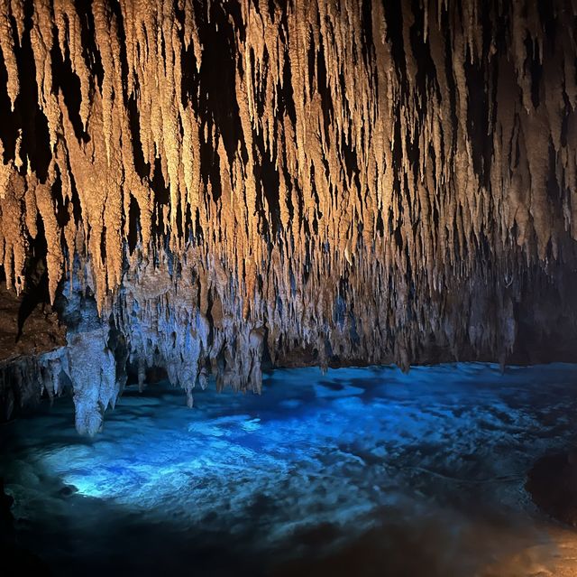 Incredible cave “Okinawa World”