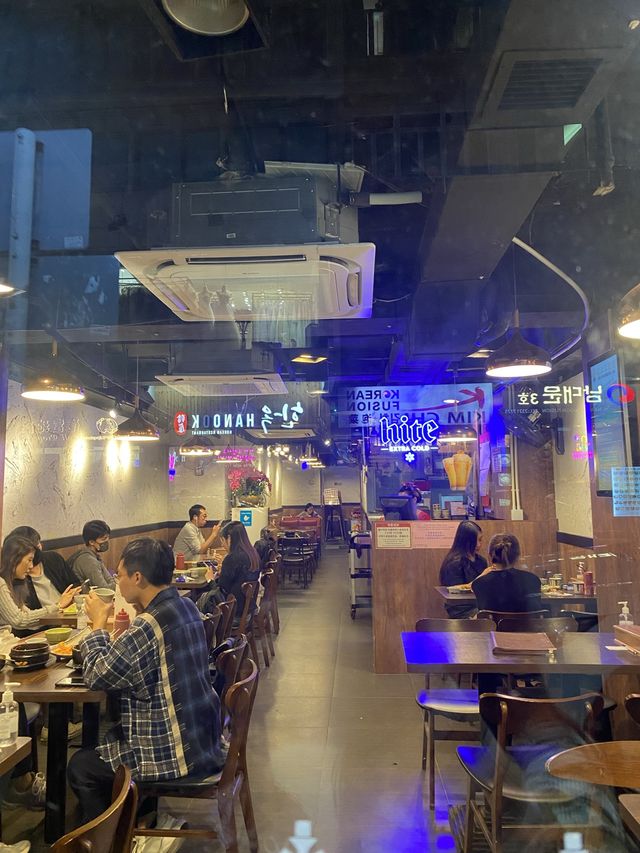 新開張的韓國家常菜
