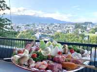 แช่ออนเซ็นชมวิวภูเขา รร. Sangitei Honkan จ.นากาโนะ