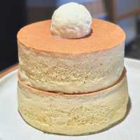 罪悪感なし？！分厚さ過去一ホットケーキ♡