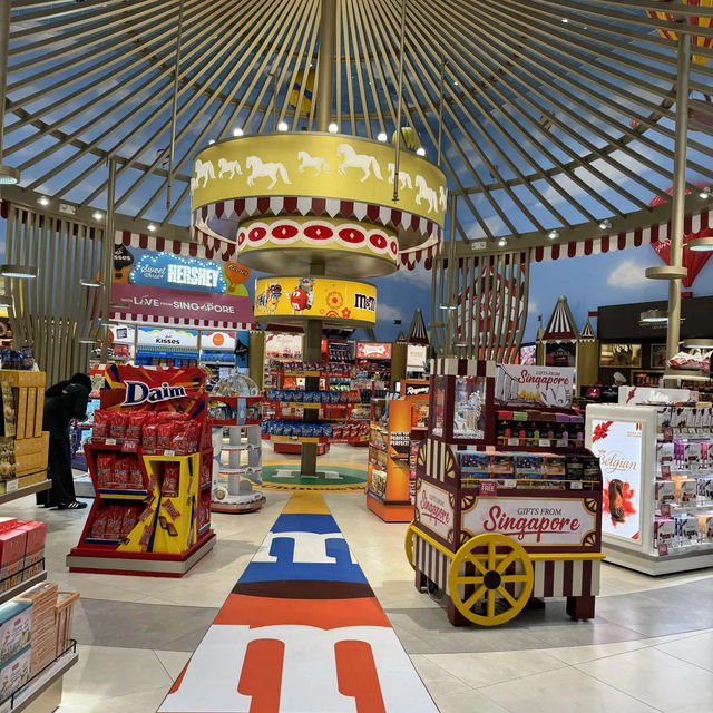 Modern traditional Changi terminal 4 