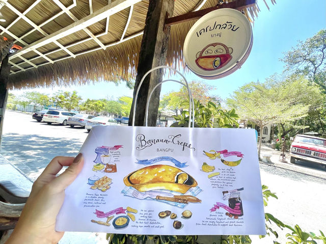 “เครปกล้วยบางปู” ร้านน่ารัก เค้กอร่อย
