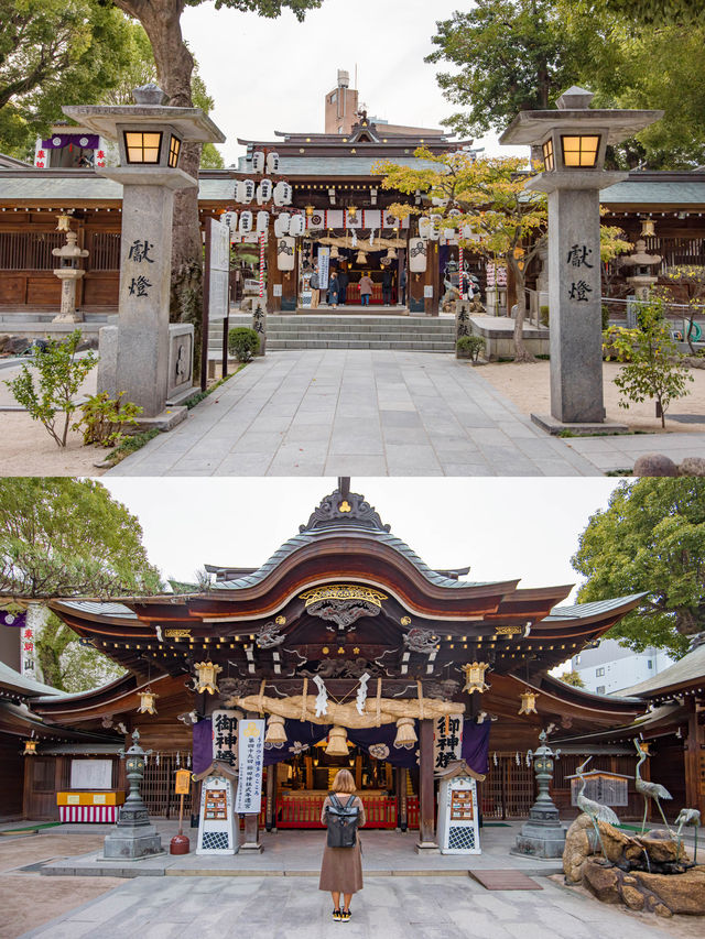 Kushida Shrine ศาลเจ้าที่เก่าแก่ที่สุดในฟุกุโอกะ 🌟