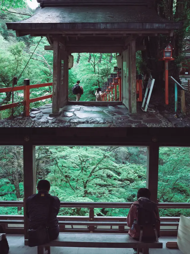 京都｜雨中的秘境 貴船神社一日遊☁️