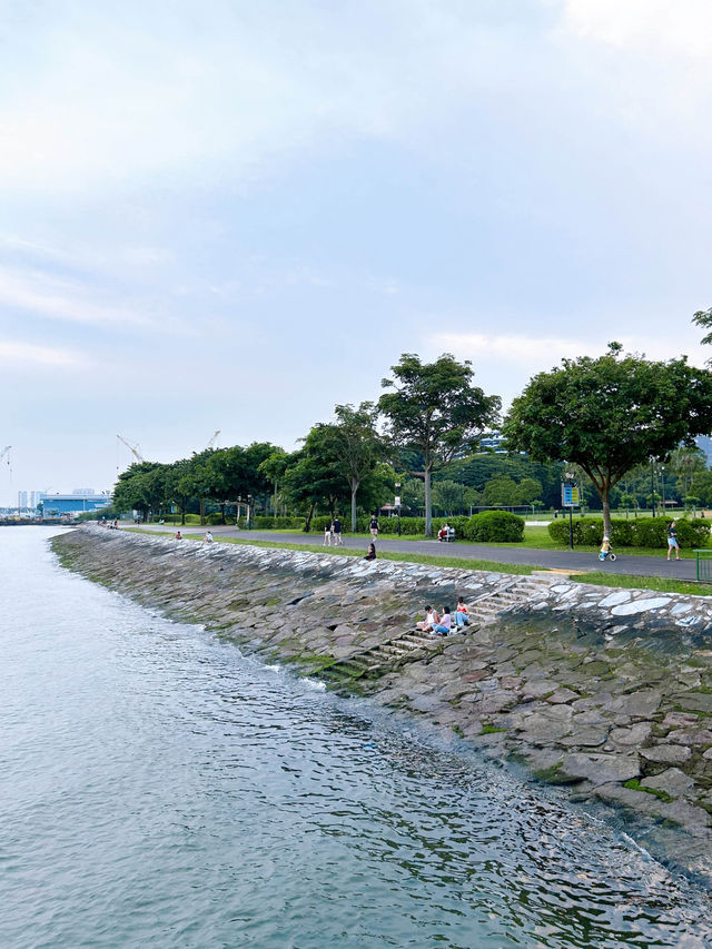 Exploring West Coast Park's Stunning Seaview