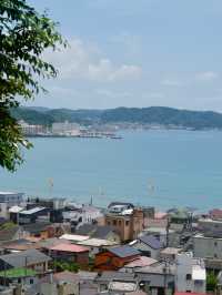 【鎌倉/長谷寺】高台から見る海と紫陽花は天国のよう
