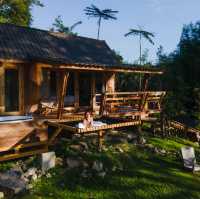 🌳ไปนอนบ้านไม้สไตล์ญี่ปุ่น ริมลำธาร อากาศดีๆ 