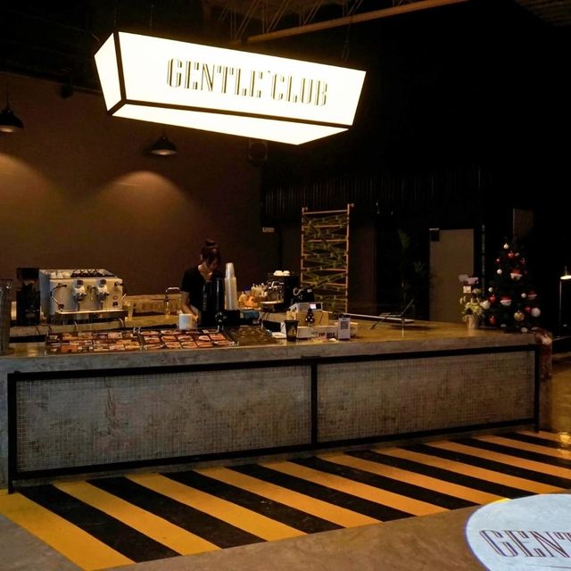 ☕Gentle club ร้านตัดผมผู้ชาย&คาเฟ่