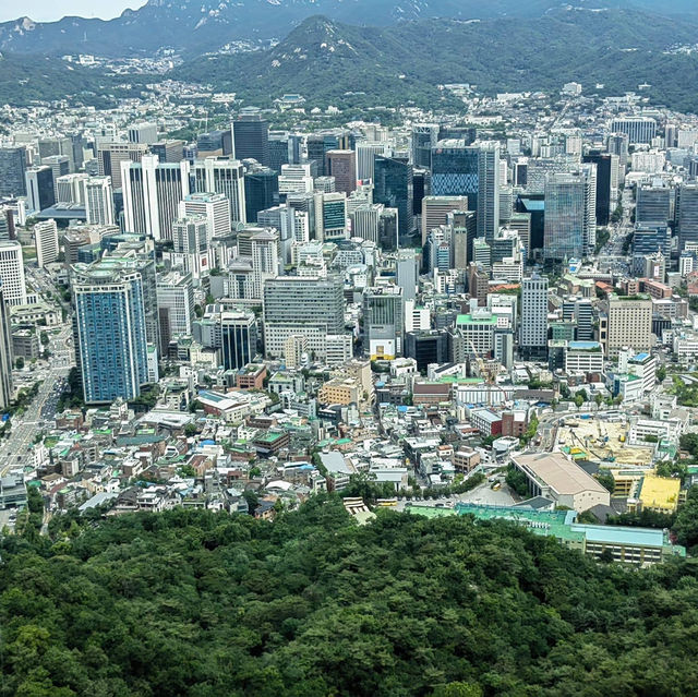 Breathtaking Views at N Seoul Tower