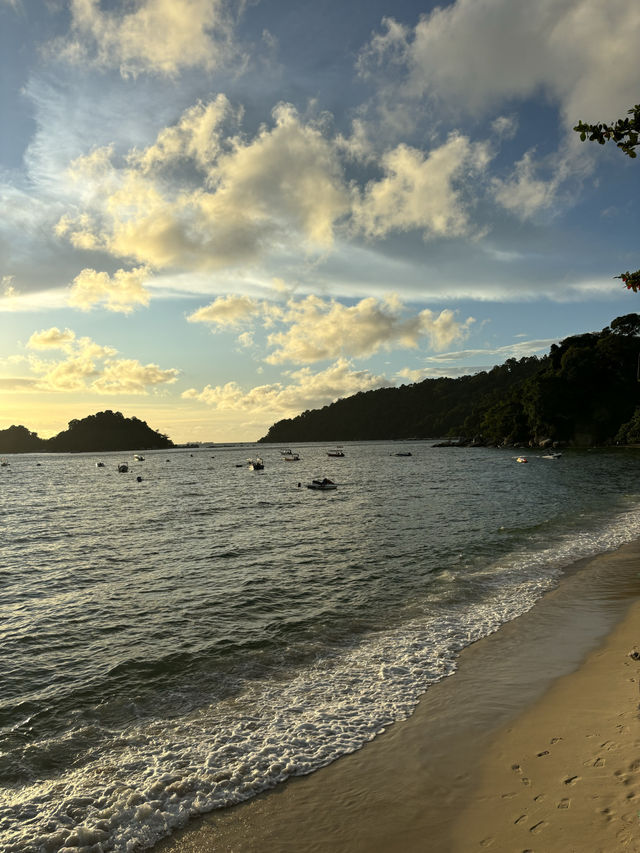 catch a beautiful sunset at Pulau Pangkor