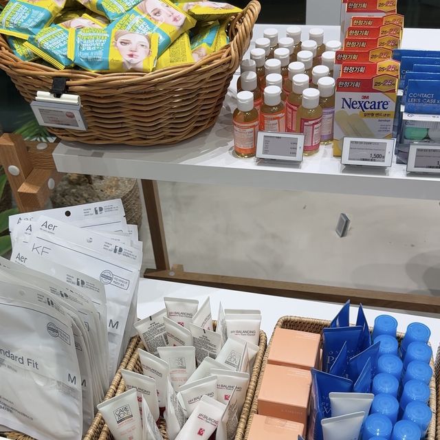 南国仕様のオリーブヤングが珍しくて新鮮🏝️