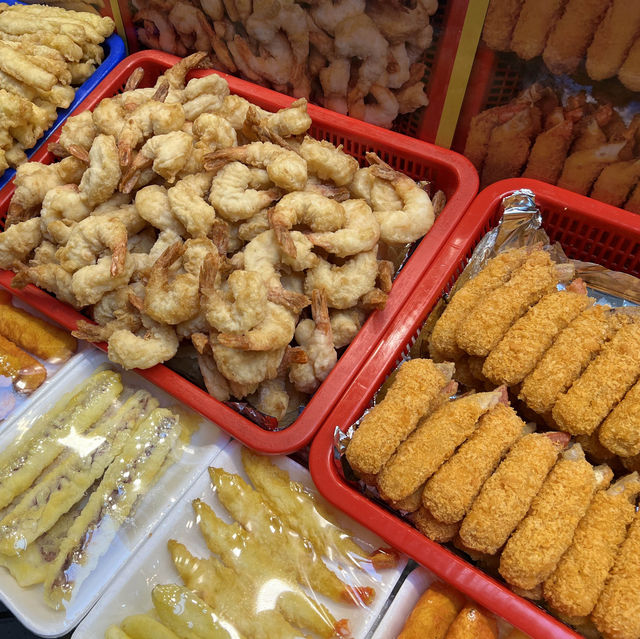 속초 중앙시장 오징어순대 맛집 황부자튀김!