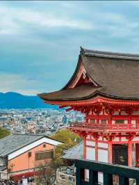 Stunning Views of Kyoto from Kiyomizu-dera ⛩️ 