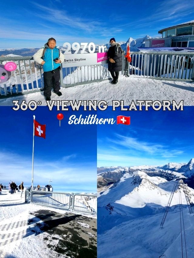 🇨🇭 360° Viewing Platform @ Schilthorn