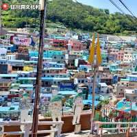 【釜山】カラフルで綺麗な韓国のマチュピチュ💜💛🩵