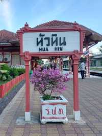 นั่งรถไฟเที่ยวหัวหินกัน