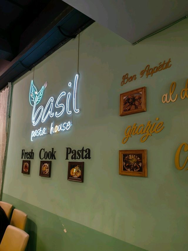 Basil Pasta House, Family-friendly Spot for Pasta and Wine