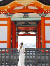 ✈️日本京都打卡熱點滿佈遊客清水寺🤎