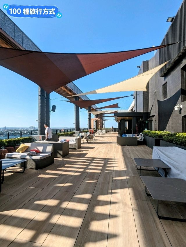飽覽無敵海景的時尚酒店：台南安平雅樂軒 Aloft