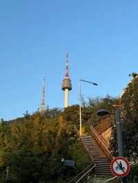Sunset Stroll Through Itaewon: A Vibrant Neighborhood with a Stunning View