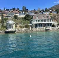 Free amazing cruising at lake Thun