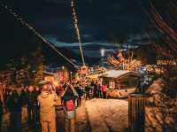 Val Gardena Christmas Market: Enchanting Night Views