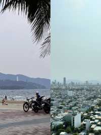 고층에서 바라본 베트남 다낭의 미케비치 ⛱️