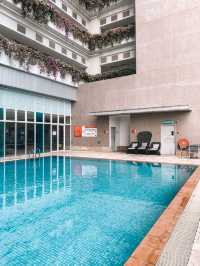 Chilling by the pool @ Lexis Suites Penang