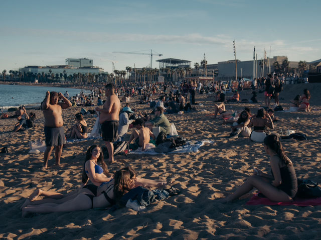 巴塞隆拿地標海灘 Barceloneta Beach