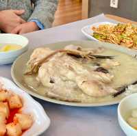 누릉지의 고소함과 닭백숙의 담백함과의 만남 서산 맛집 - 장수촌