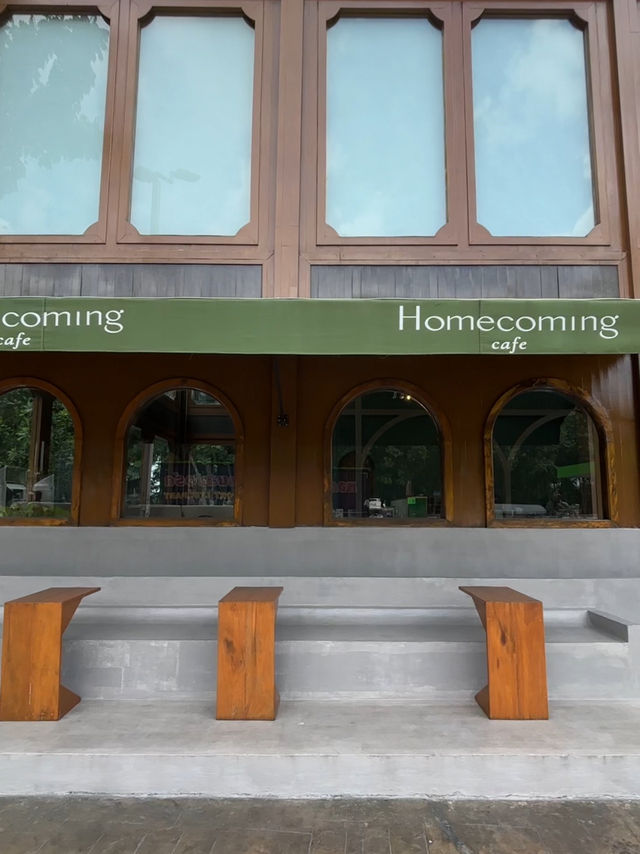 Home coming cafe คาเฟ่ในปั๊ม ทำอย่างถึง ที่สุราษฎร์