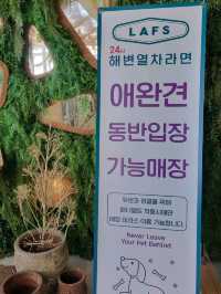 <부산 송정> 나만 알고 싶지만 특별 공개합니다✨️ 휴양지 감성 오션뷰 라면 카페