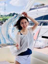 A Luxurious Yacht Cruise Around the Island