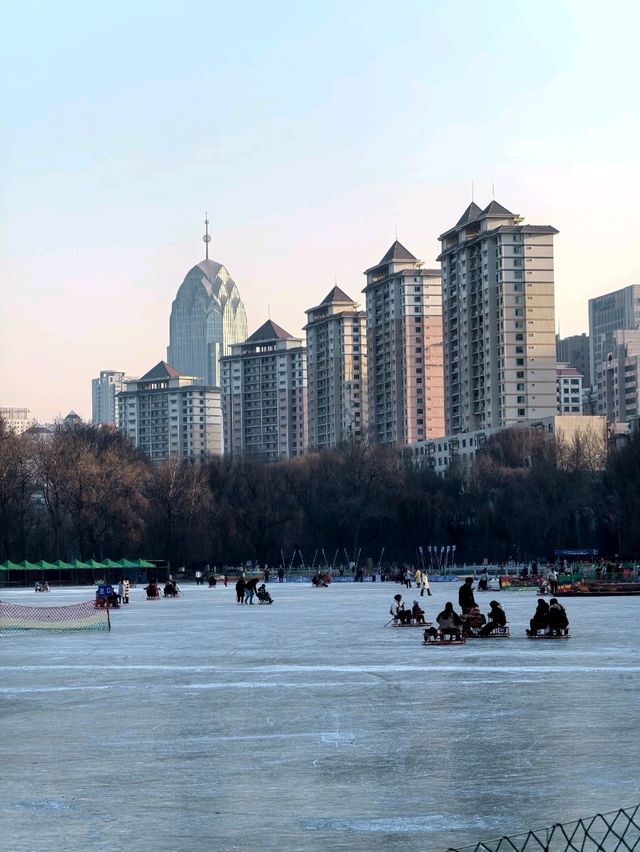 Winter Wonderland  @Xining People Park 