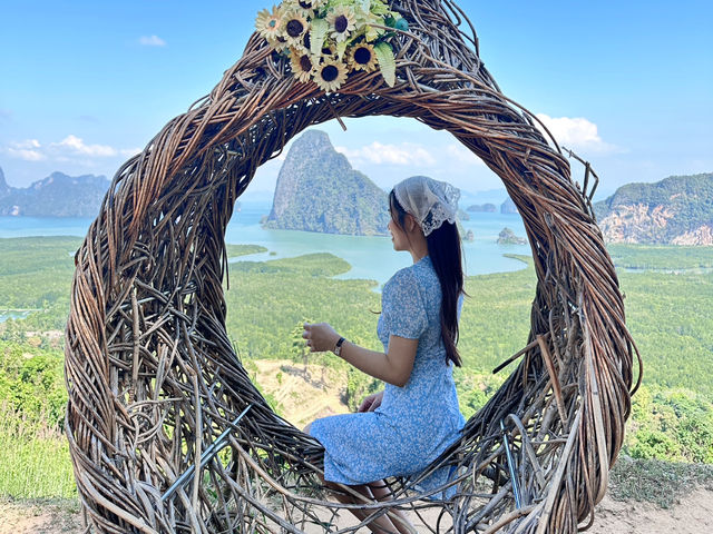 จุดชมวิวที่วิวอลังการ เสม็ดนางชี