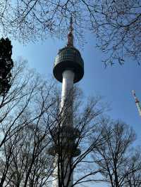 Namsan Tower in Seoul, South Korea ❤️🇰🇷