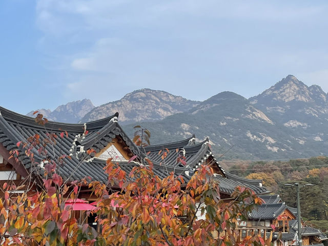 🇰🇷아름다운 우리한옥, 북한산이 보이는 아름다운 뷰 은평한옥마을✨