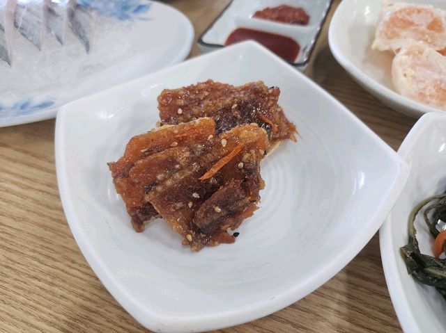 🍊 超好吃白帶魚餐廳 용두암해촌