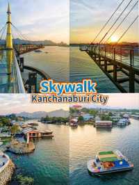 Skywalk Kanchanaburi, literally a breathtaking view point in town! 