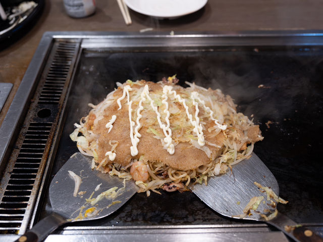 도쿄 몬자야끼 나리타 공항 근처 맛집 도톤보리❤️