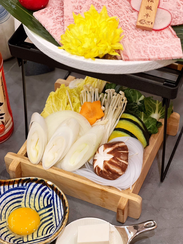 太子松板牛關西風壽喜燒