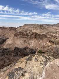 Crossing deserts and mountains 