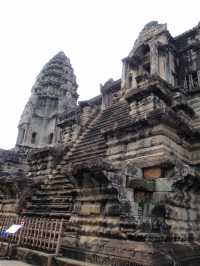 Angkor Wat: Even the Clouds Couldn’t Dull Its Glory
